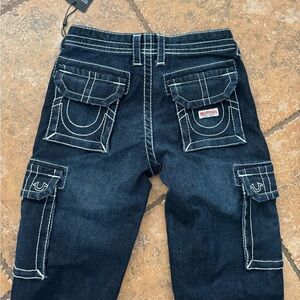 true religion military cargo jeans (brand new)